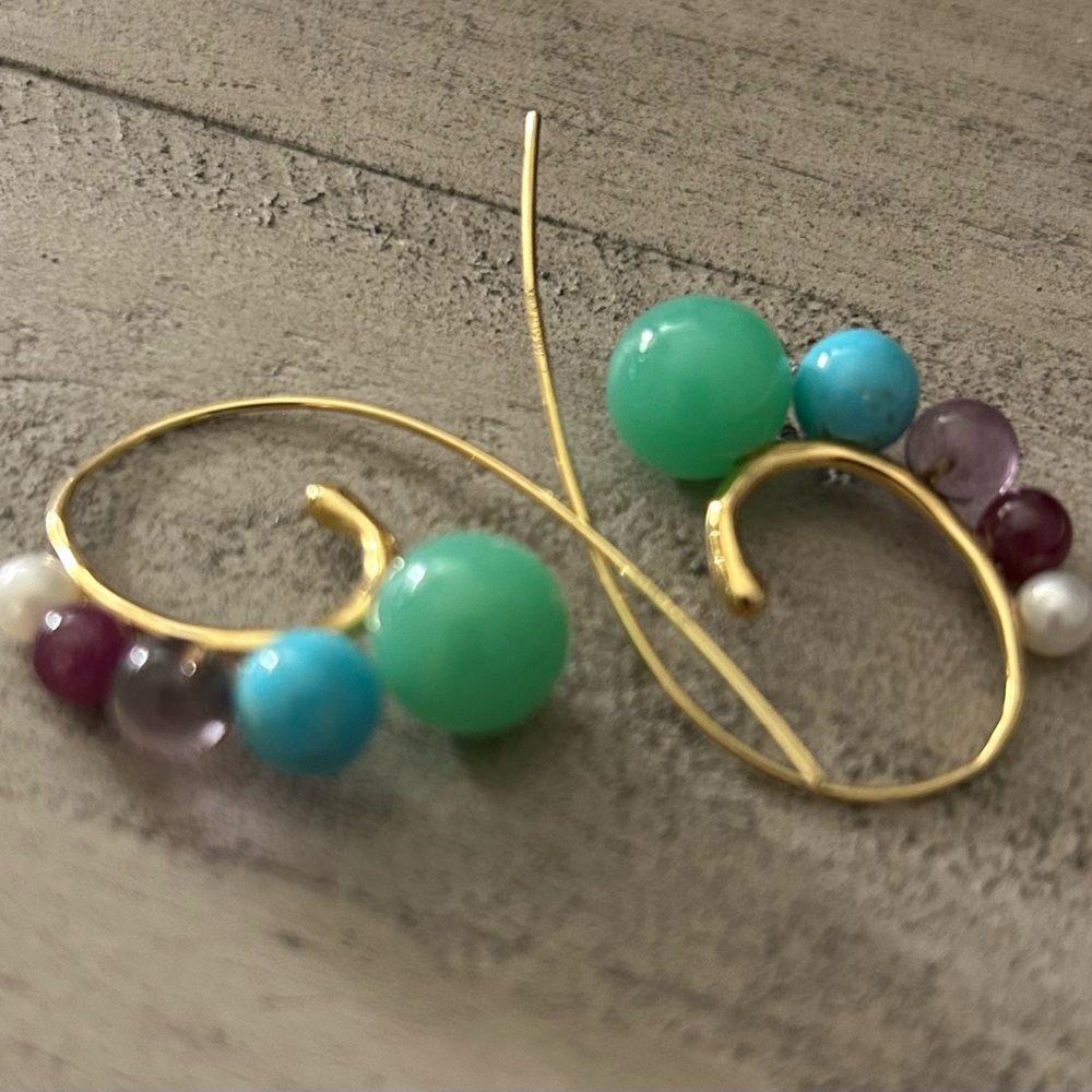 Ippolita Gold Multi-Gemstone Earrings